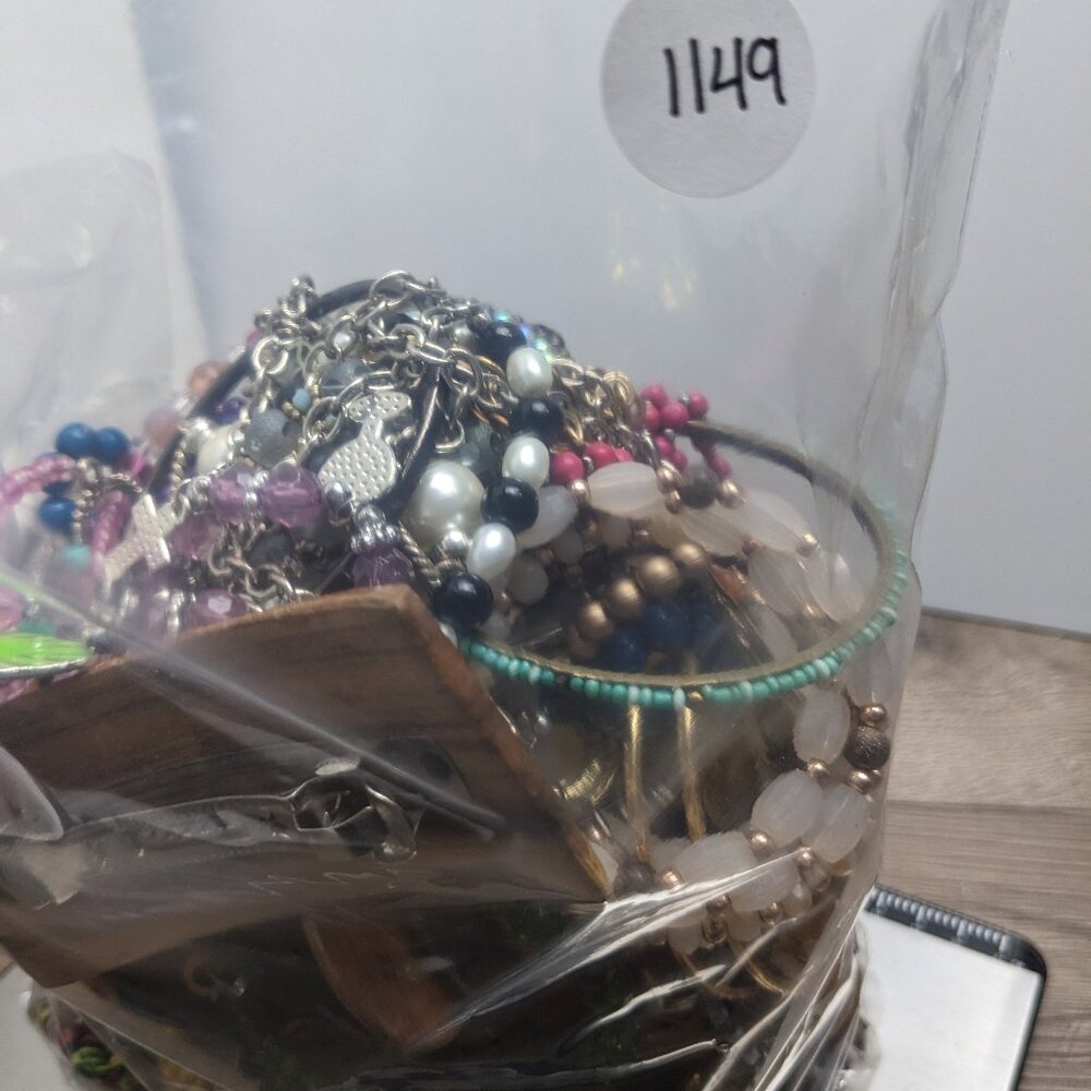 Jewelry Lot 4+ lbs 1149 Wearable Sellable Mystery Lot Free Shipping